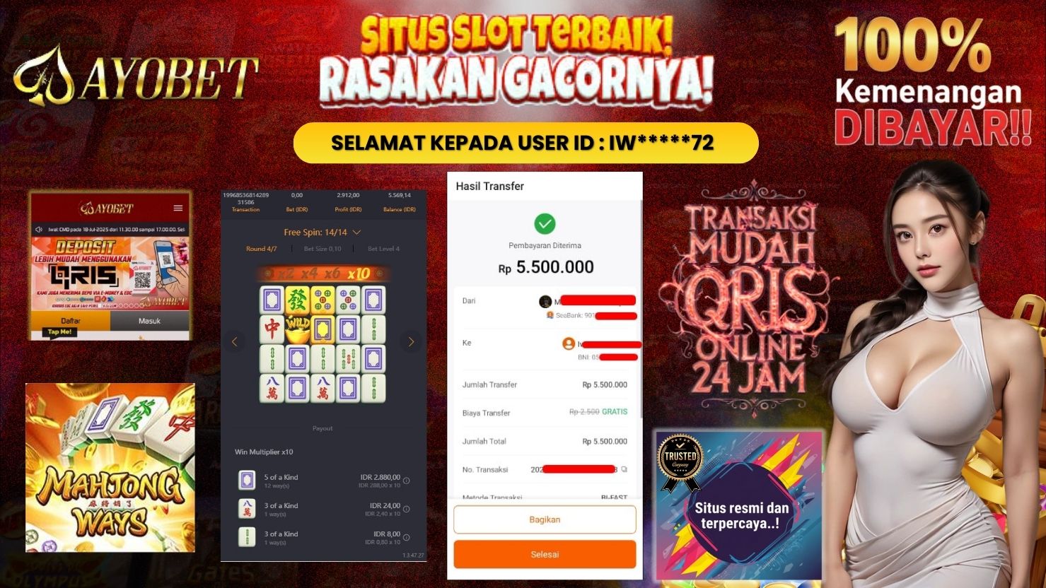 AYOBET JACKPOT SLOT MAHJONG WAYS